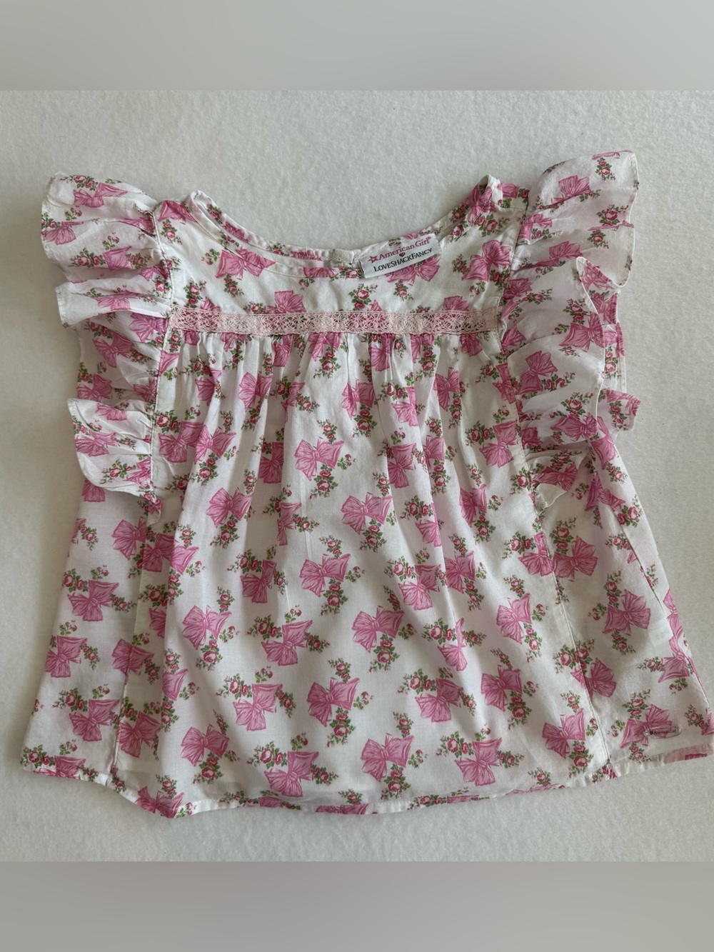 American Girl x LoveShackFancy Girl’s Fancy Flutter Top Size 10